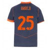 Muški Nogometni Dres Inter Milan Manuel Akanji #25 Rezervni 2025-26 Kratak Rukav Muški Nogometni Dres Inter Milan Manuel Akanji #25 Rezervni 2025-26 Kratak Rukav